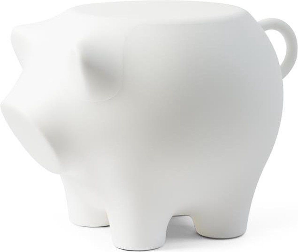Bijzetvarken Wit / Sidepig White - Design Bijzettafel - Werkwaardig.