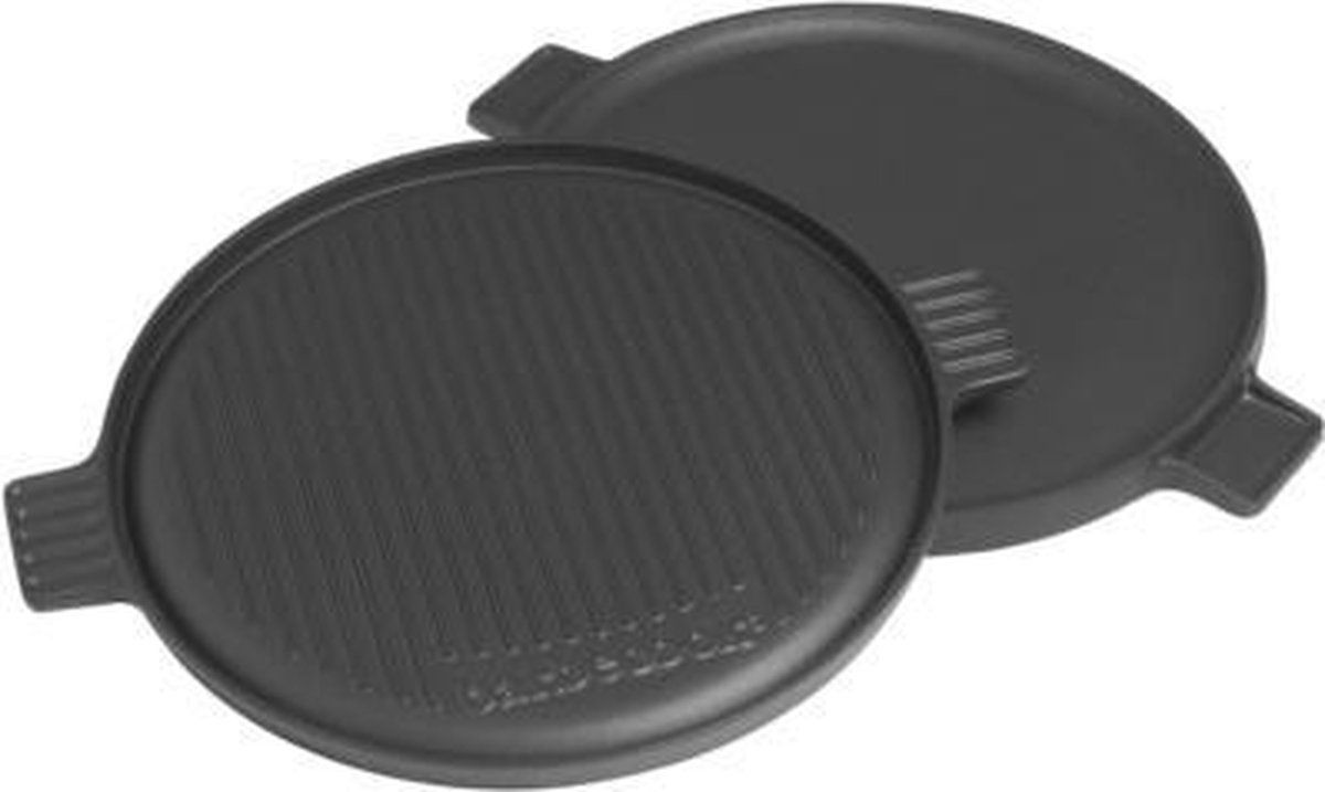Barbecook - Bbq Grillplaat - Gietijzer -Ø35 Cm - Zwart