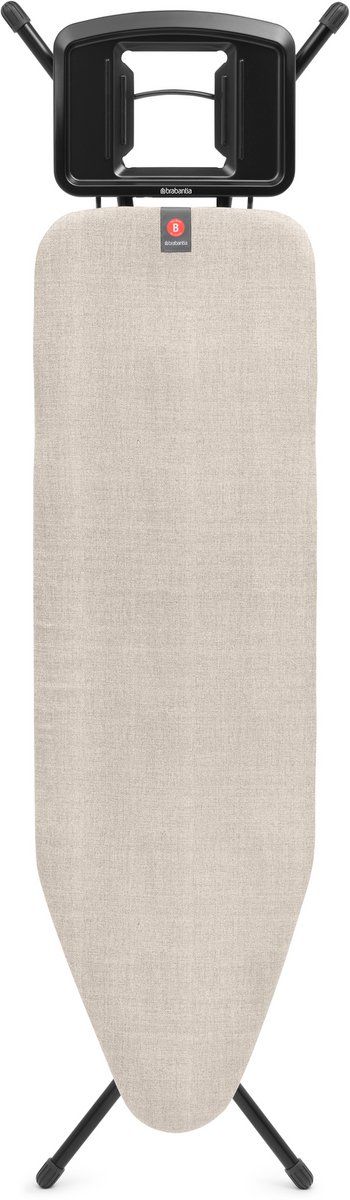 Brabantia Strijkplank B - met Strijkijzerhouder - 124 x 38 cm - Denim Grey