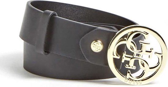 Guess Rev Not Adj Dames Broekriem - Zwart - Maat M
