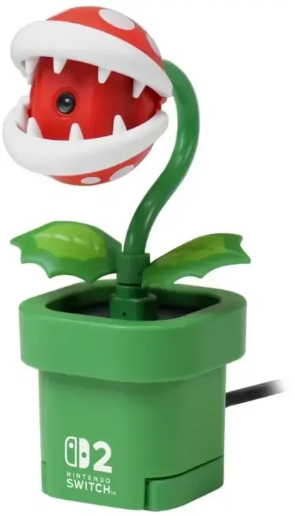 Hori Nintendo Switch 2 - Camera - Piranha Plant - Groen