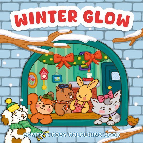 Zwijsen Winter Glow Comfy&Cosy - Kleurboek - 30 Platen