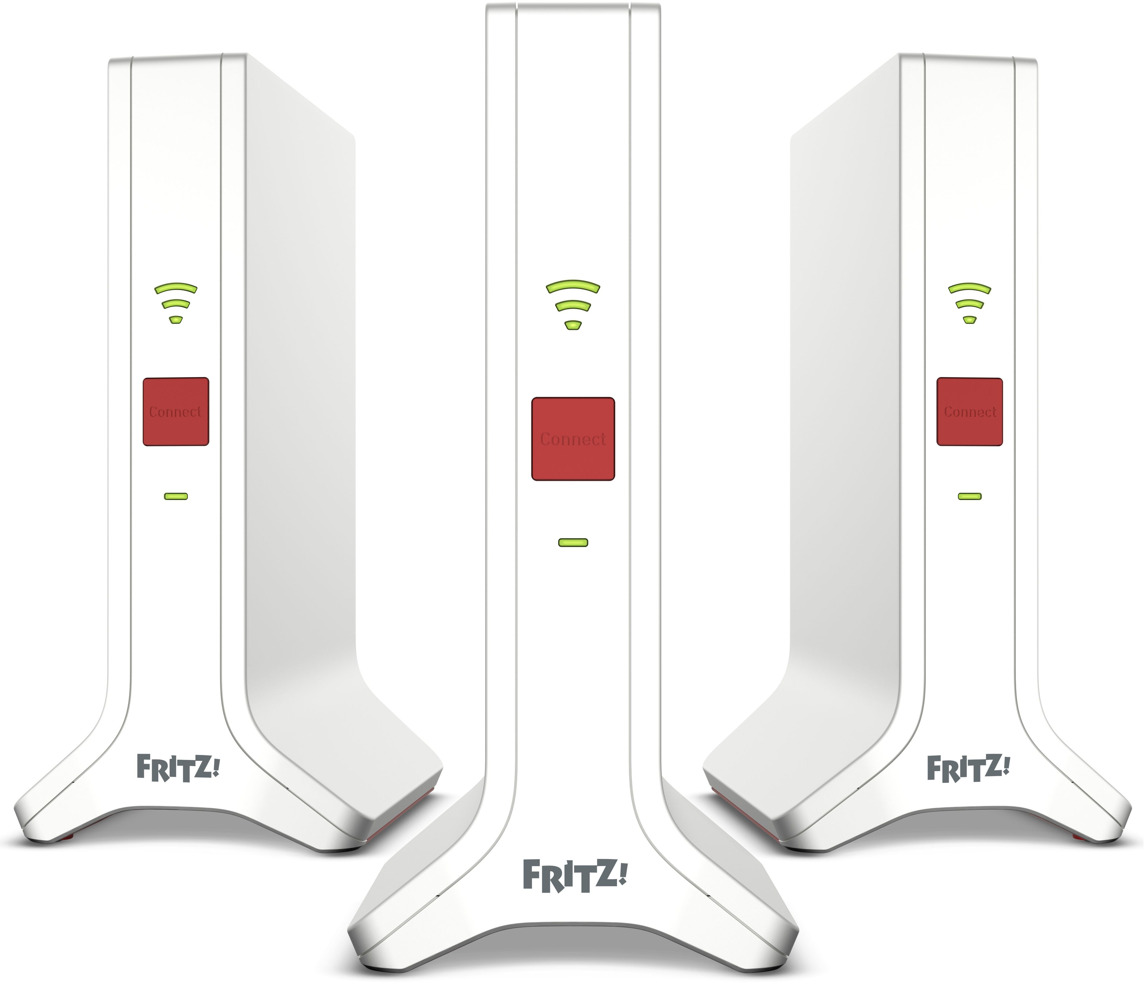 FRITZ!Mesh WiFi Set 4200 - Mesh WiFi 6 - Tri-band - 4200 Mbps - Tot 7 kamers (3-pack)