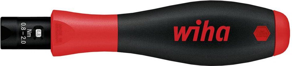 Wiha Momentschroevendraaier TorqueVario®-S - variabel instelbare momentbegrenzing 0,4 - 1 Nm - DIN EN ISO 6789 (26461)