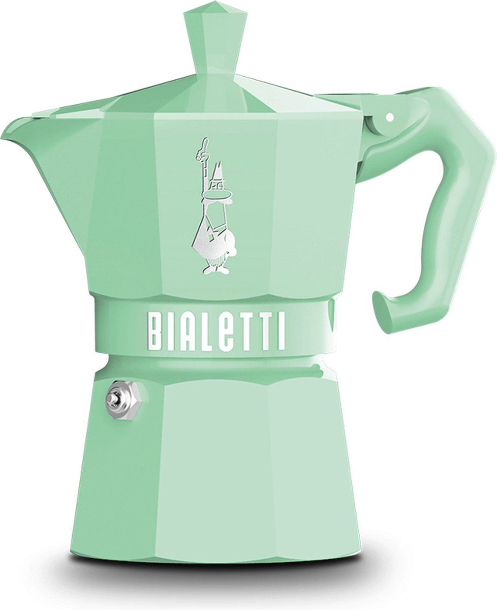 Bialetti Moka Exclusive - Moka Express - 6 Kopjes - Groen