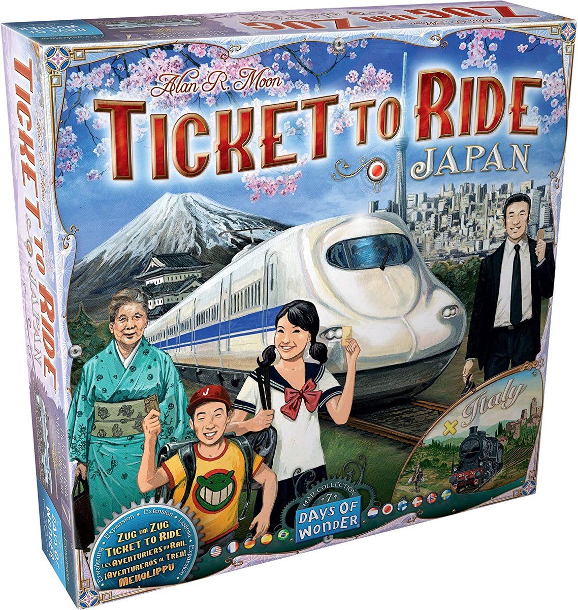 Days of Wonder Ticket to Ride - Map Collection - Japan&Italië (uitbreiding)