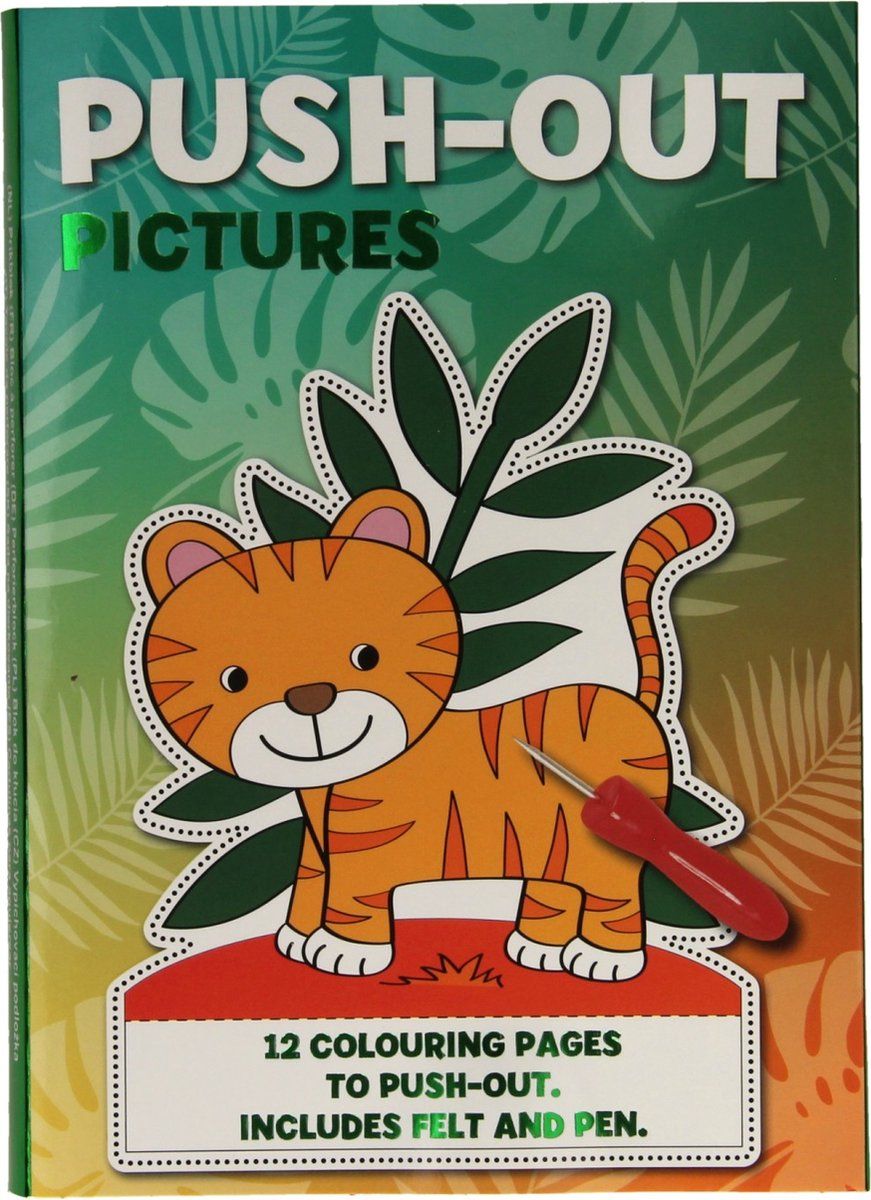 Prikblok voor Kinderen Thema Dieren - Inclusief Prikmat en Prikpen