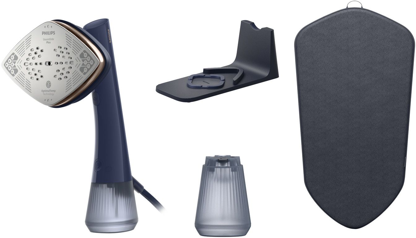 Philips Hippogriff OneTurn - Handheld stoomstrijkijzer - 1800W - Blauw
