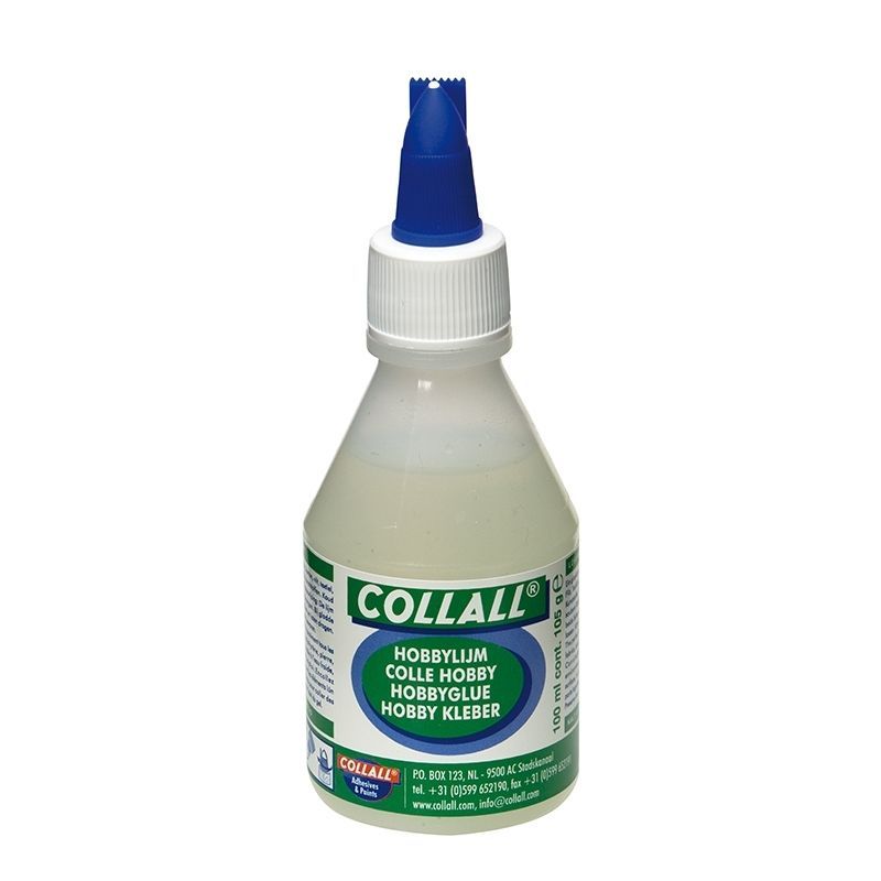 Collall - Hobbylijm - 100 ml - met geïntegreerde spatel