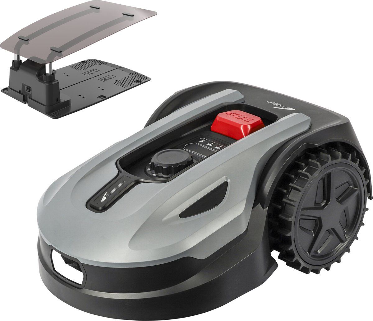 Zoef Robot Robotgrasmaaier Teun Tot 300m2 Met Afdekkap - Robot Grasmaaier - Robotmaaier - Robotmaaier 300m2 - Grasmaaier