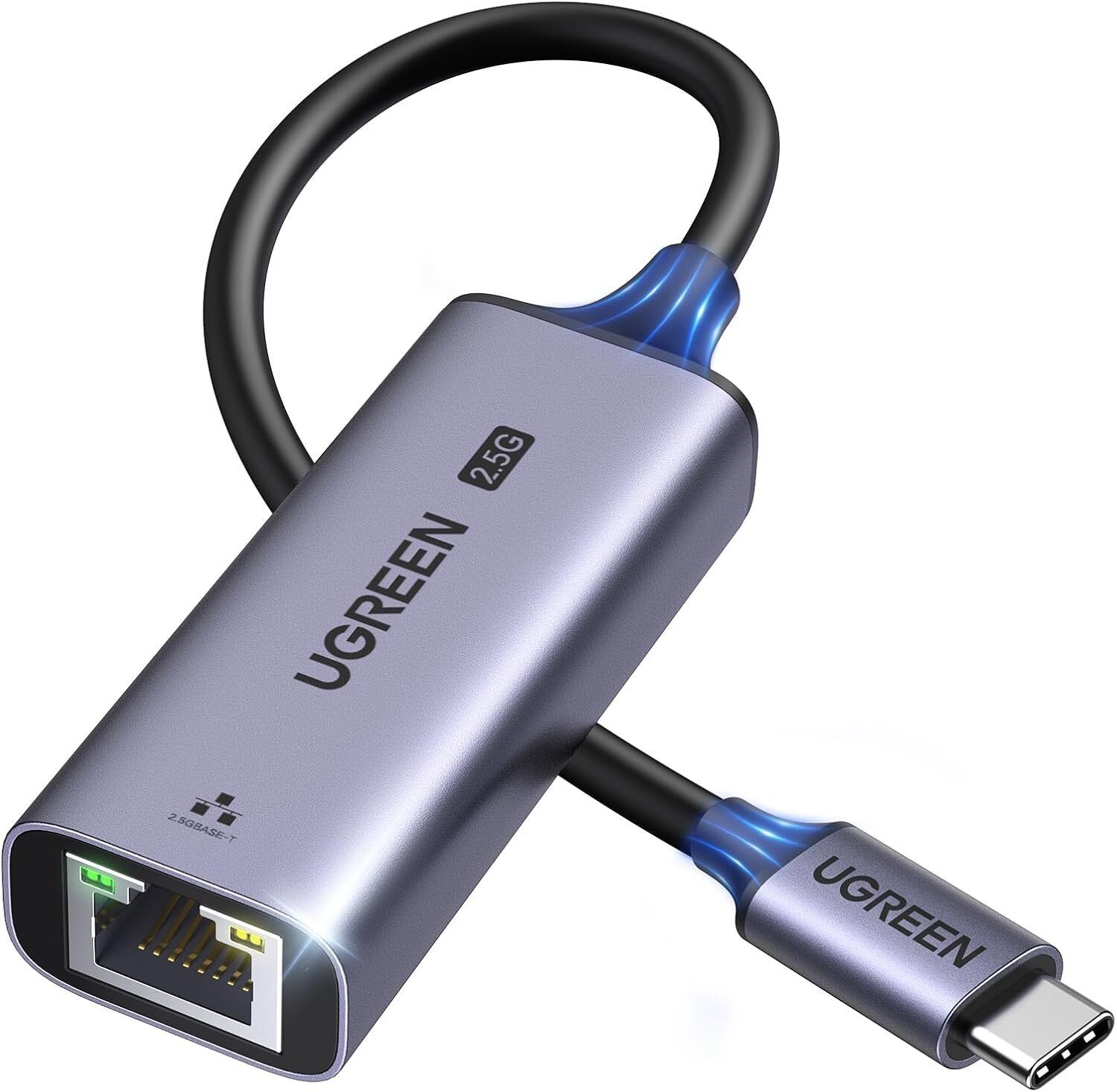 Ugreen CM648 - USB-C naar RJ45 Ethernet Adapter 2.5Gbit - Grijs