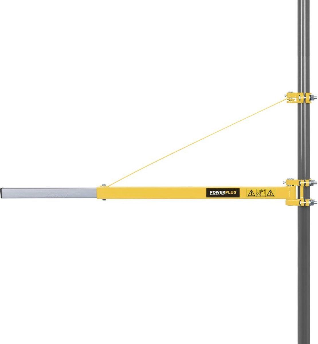 Powerplus POWX910 - Zwenkarm Voor Takel - Max. 600kg (750mm) - Max. 300kg (1100mm)