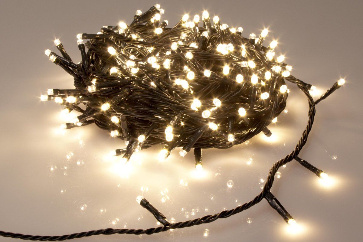 Twilight Creations Maxilight Led 8m 120l Warm Witte Steadygroene Draad 24v Ext.2.5m
