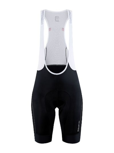 Craft Adv Endurance Bibshort - Dames Fietsbroek Kort Met Bretels - C2 Zeem - Zwart - Maat S