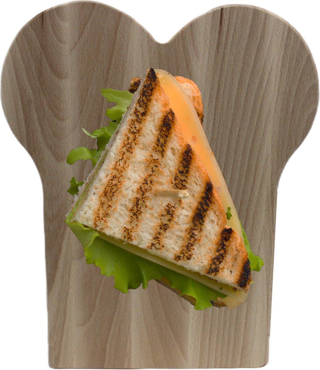 Houten Broodplank/serveerplankt - Houten Plank Beukenhout - hout - borrelplank - cadeau