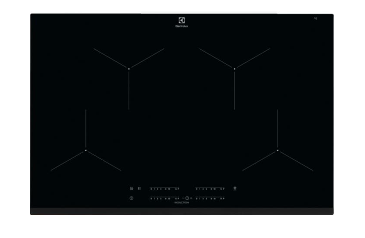 ELECTROLUX EIT814 - INBOUW INDUCTIE KOOKPLAAT - DirectAccess TouchControl Hob²Hood - Zwart