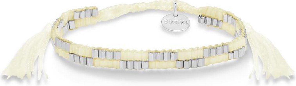 Zilverkleurig, creme