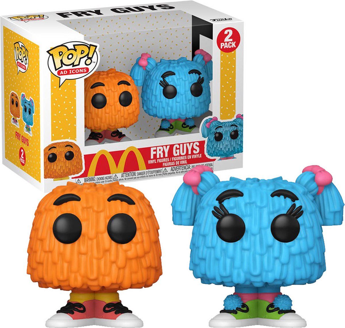 Funko - McDonald's Fry Guys - Bobble Head Pop 2-pack (2 Stuks)