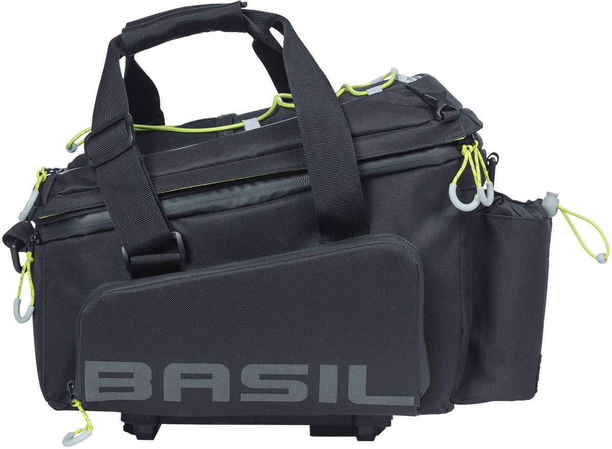 Basil Miles Xl Pro - Trunkbag - 9-36L - Waterdicht - Mik Adapterplaat - Zwart/Lime