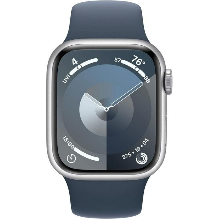 Apple Watch Series 9 - 45mm - Aluminium - Zilver - GPS refurbished, photo 3