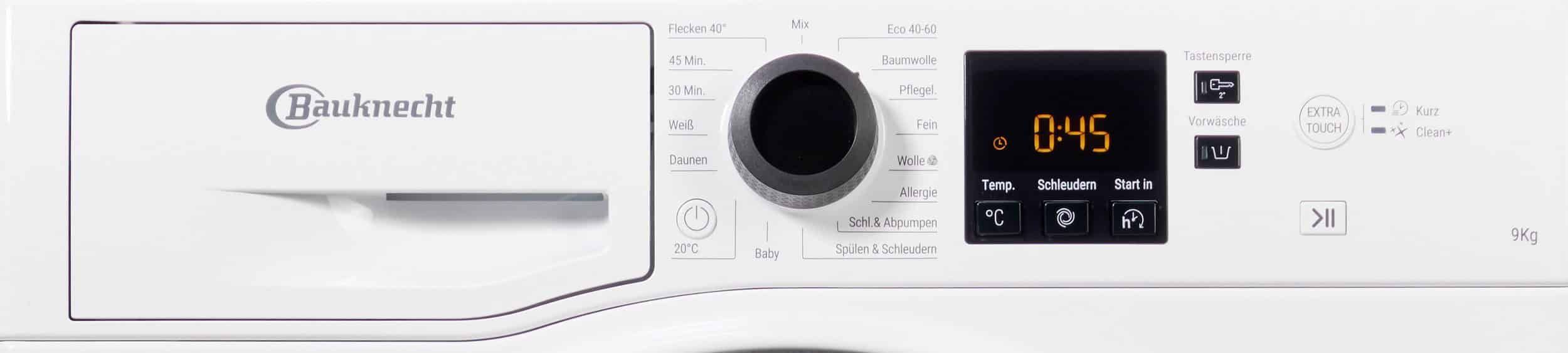 Bauknecht Super Eco 948 A - Wasmachine - 9 kg - 1400 tpm - Energieklasse A - Duits Display refurbished, photo 4