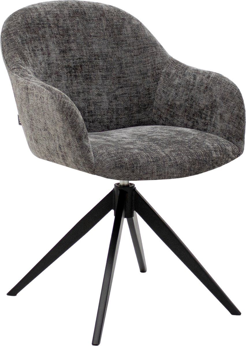 Kick draaistoel Matt - donkergrijs
