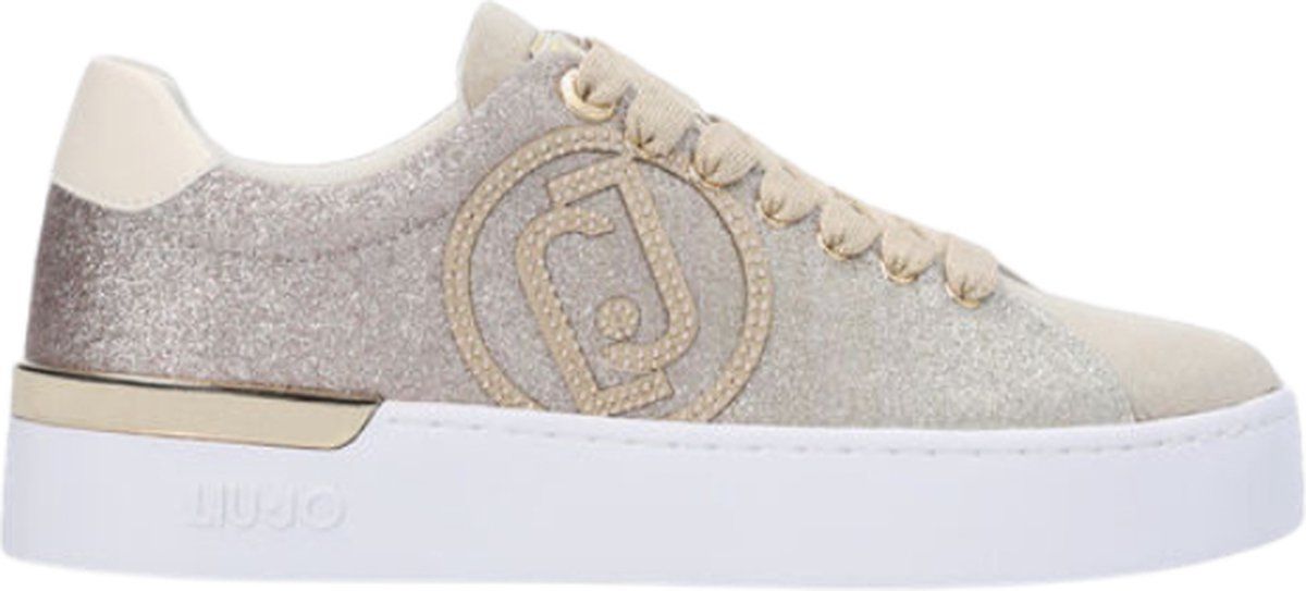 Liu Jo All over glitter Dames Sneakers - Gold/Bronze - Maat 35