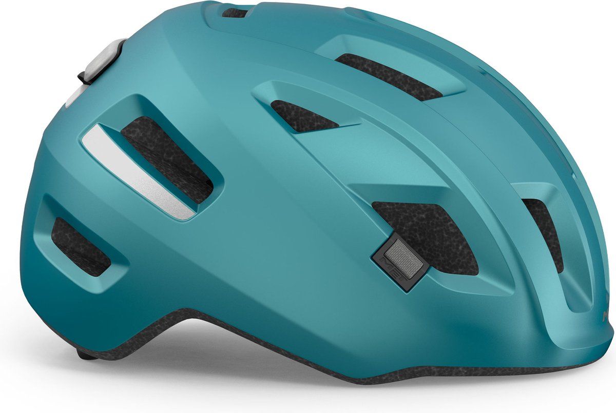 Met E-Mob Fietshelm - Fietshelm E Bike Volwassenen - NTA8776 - Maat M (56-58cm) - Teal
