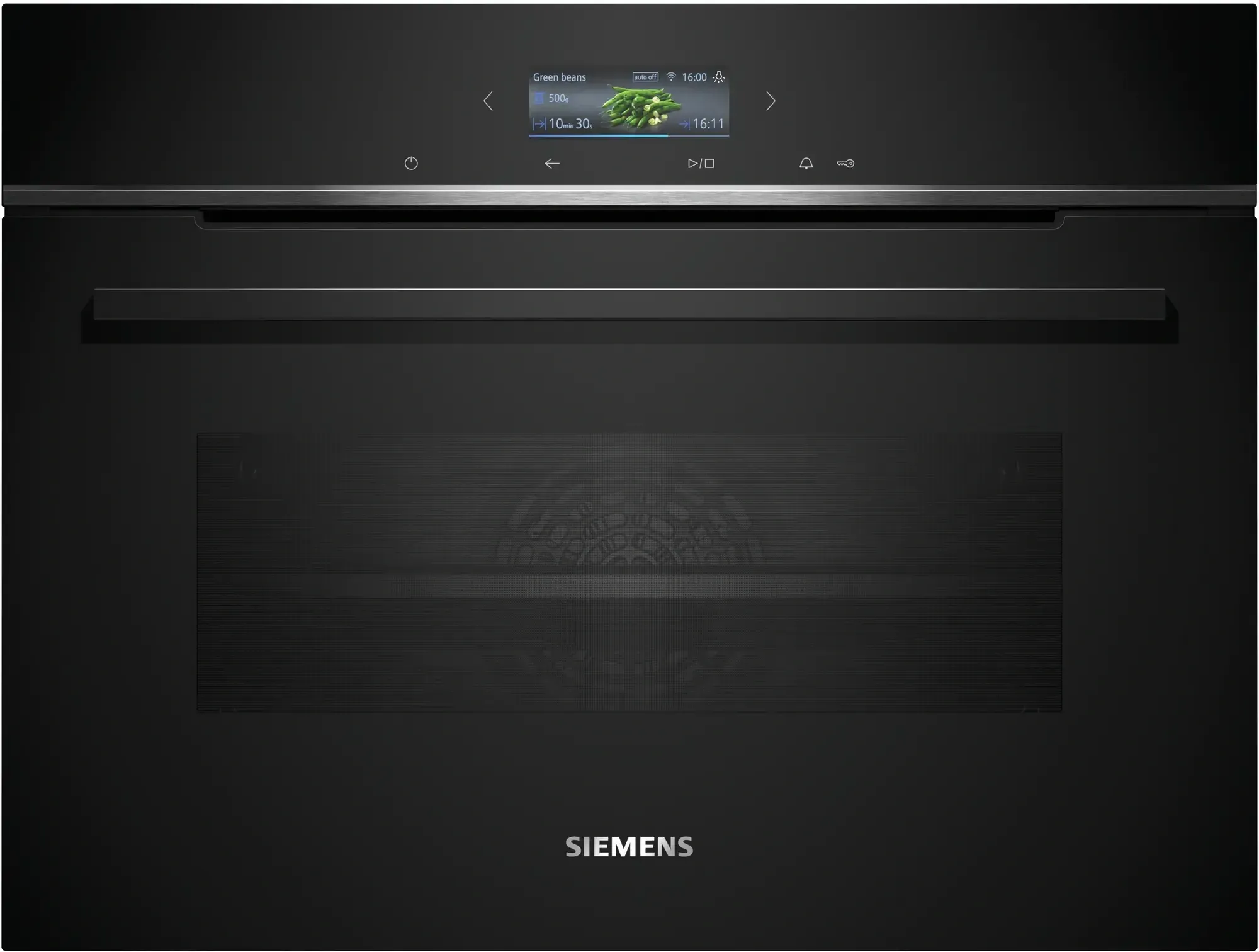 Siemens iQ700 CB734G1B2 - Compacte Oven - Oven Assistent met spraakbediening - Zwart