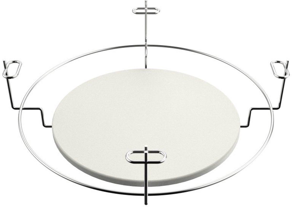 Grill Guru - Hitteschild - Keramische Warmteplaat Voor Indirect Koken - Large