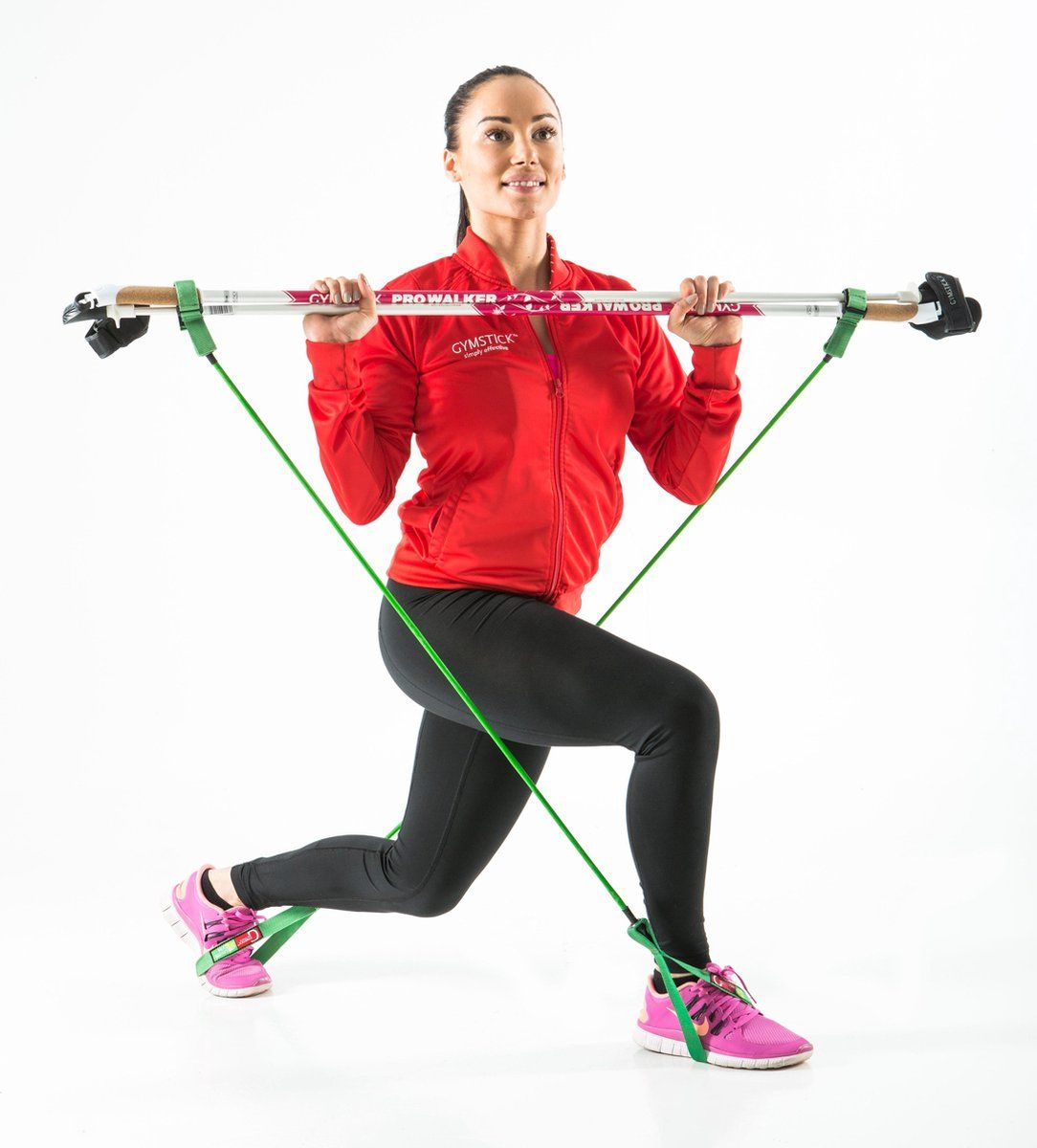 Gymstick Nordic Walking Gym - Weerstandstraining - Zwart