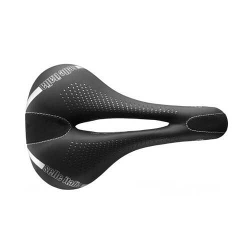 Selle Italia Zwart Lady Gel Flow - Zadel L2 - Trekking Mtb - 310 Gram