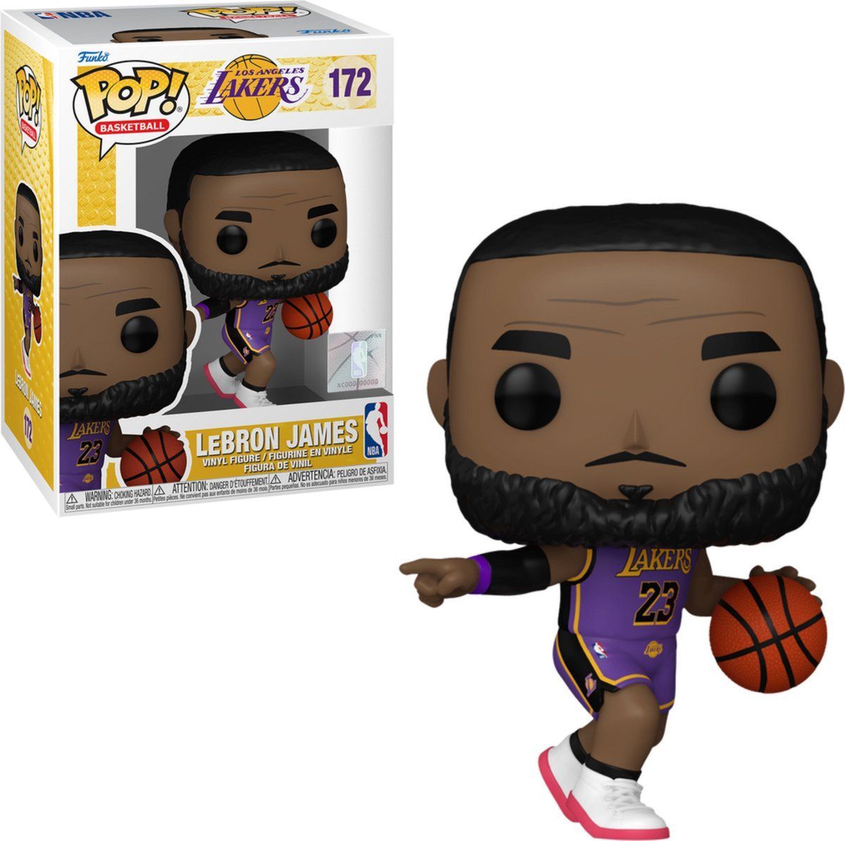 Funko Pop - Pop Basketball #172 - NBA Lakers - LeBron James