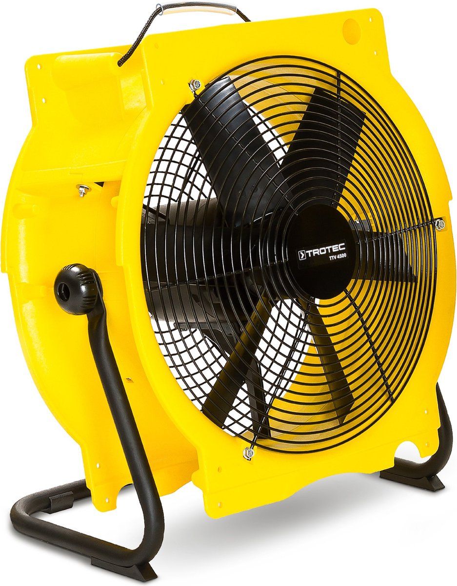 Trotec Ttv 4500 - Axiale Ventilator - 250 W - Geel Met Zwart