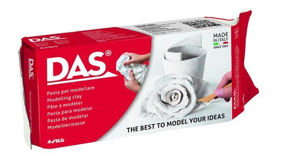 DAS 387000 - Boetseerklei - Zelfhardend - Wit (0,5 kilo)