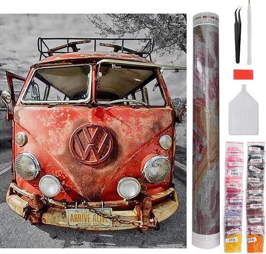 Oude Volkswagen bus