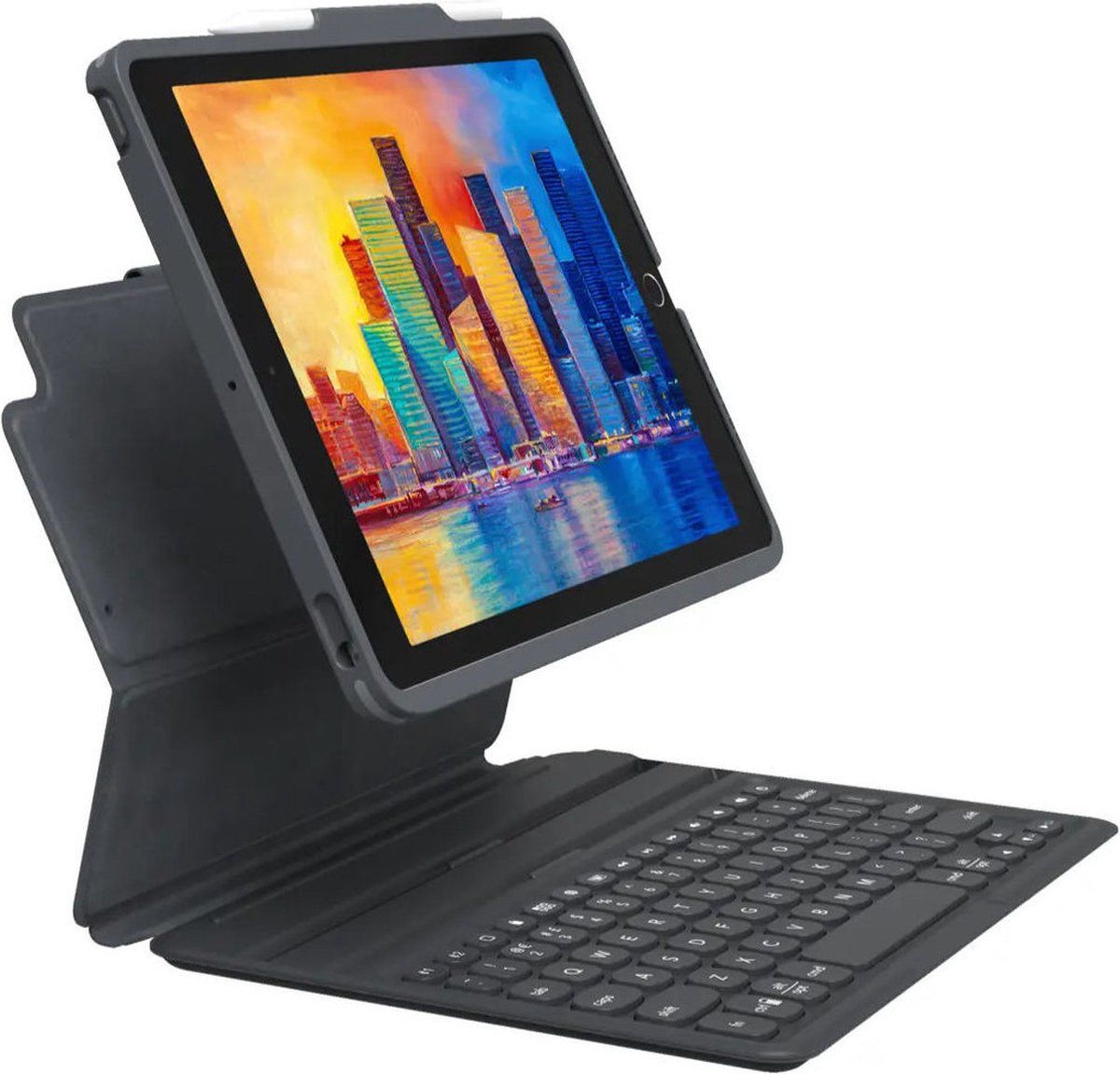 Zagg Pro Keys - Bluetooth toetsenbord voor iPad 10th gen (2022) - Verlichte toetsen - Zwart