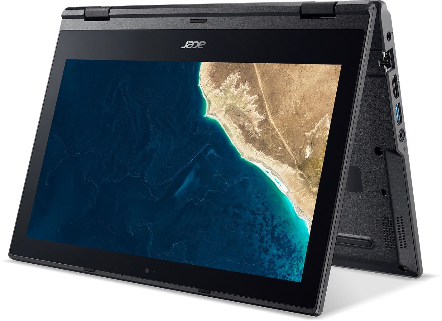 Acer TravelMate Spin B1 - 11.6 inch Touchscreen - Intel Pentium Silver N5000 1.1GHz - 4GB RAM - 64GB Flash refurbished, photo 2