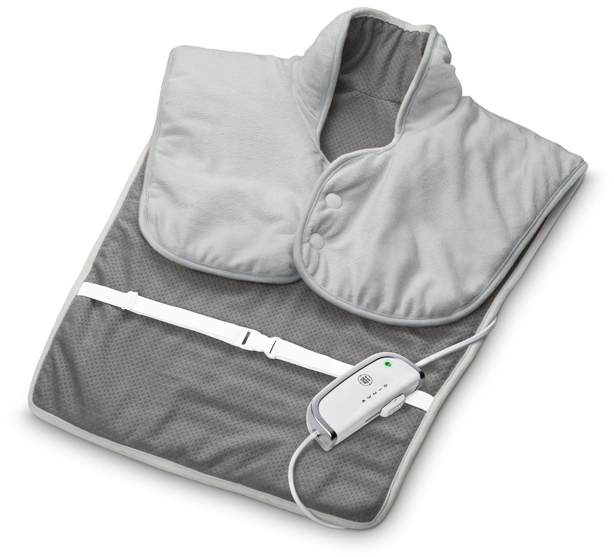 Medisana HP 630 - Rug-en nekwarmtekussen - 4D-warmtetechnologie - Grijs