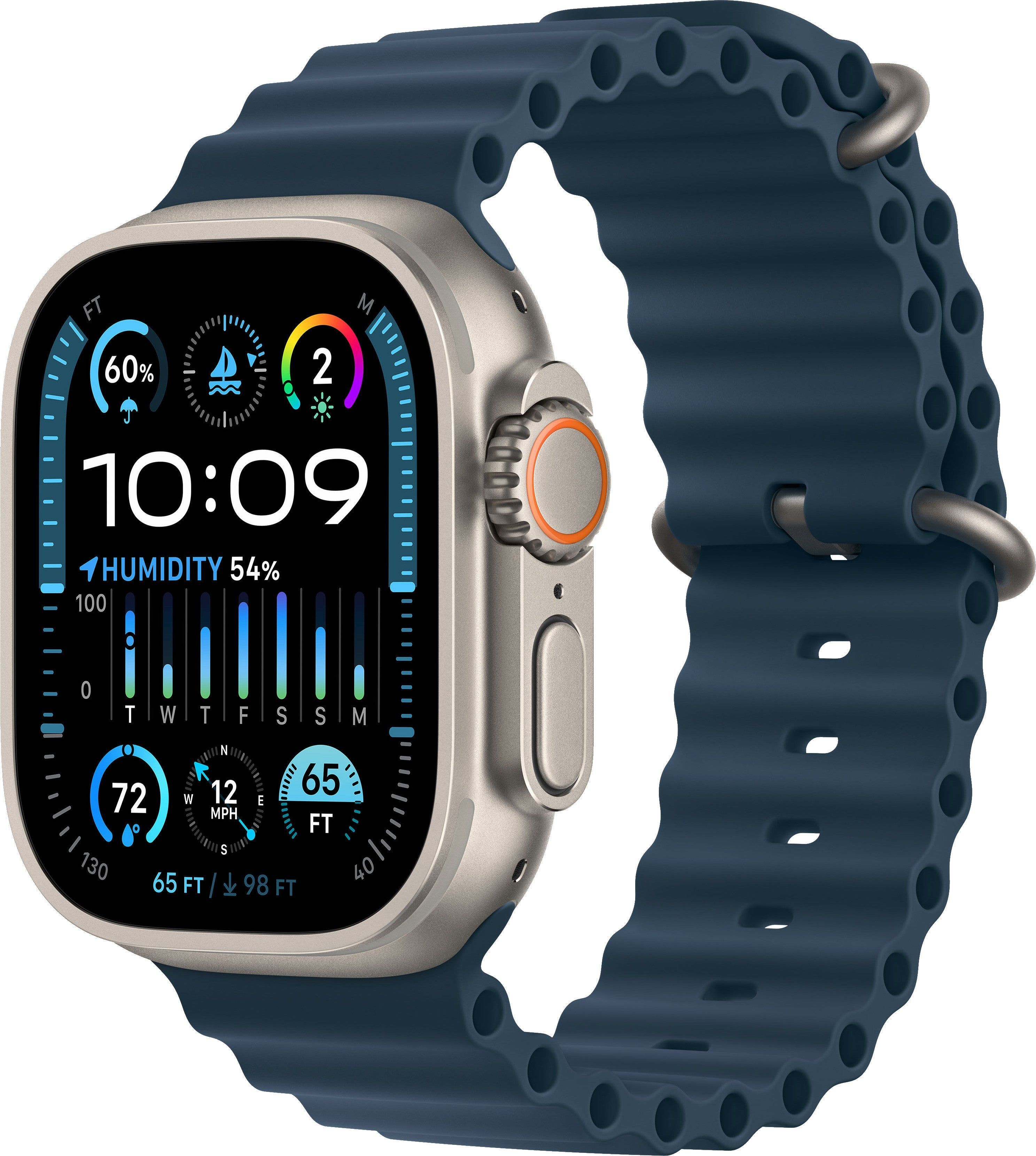 Apple Watch Ultra 2 Ocean Band Blue