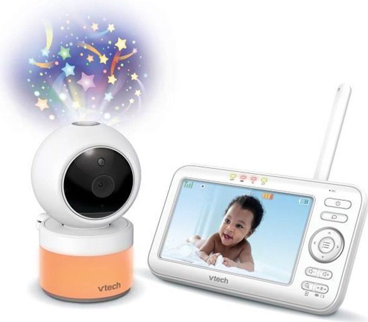 Vtech Baby BM 5463 - Baby Monitor - Infrared - Wit