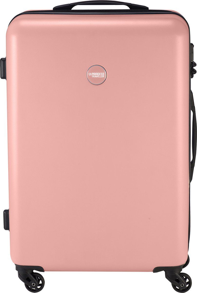 Princess Traveller PT01 - Reiskoffer - Lichtgewicht - Peony Pink - M - 67cm