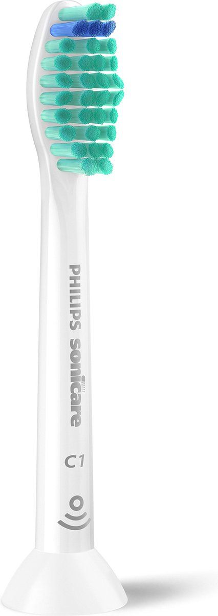 Philips Sonicare ProResults HX6012/87 - Opzetborstel - Tot 2 keer betere tandplakverwijdering - Wit (2 stuks)