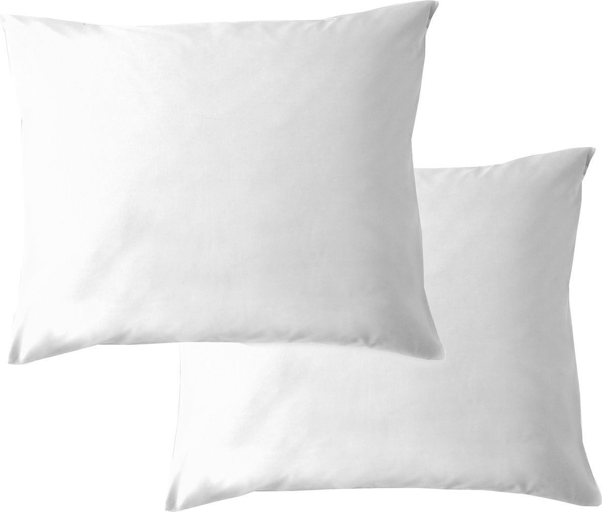 Cinderella Premium Molton Kussensloop - Kussenbeschermer - 100% Katoen - 60 X 70 Cm - Wit (2 Stuks)