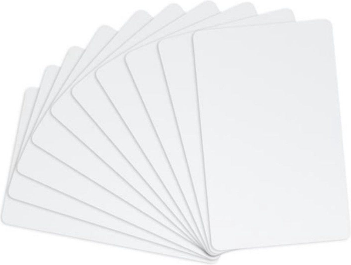 Whadda Rfid-kaarten 5,4 X 8,5 X 0,1 Cm Wit 10 Stuks
