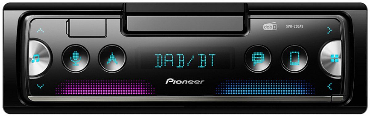 Pioneer Sph-20DAB - 1-Din-ontvanger - Dab/Dab+ Bluetooth Usb Spotify