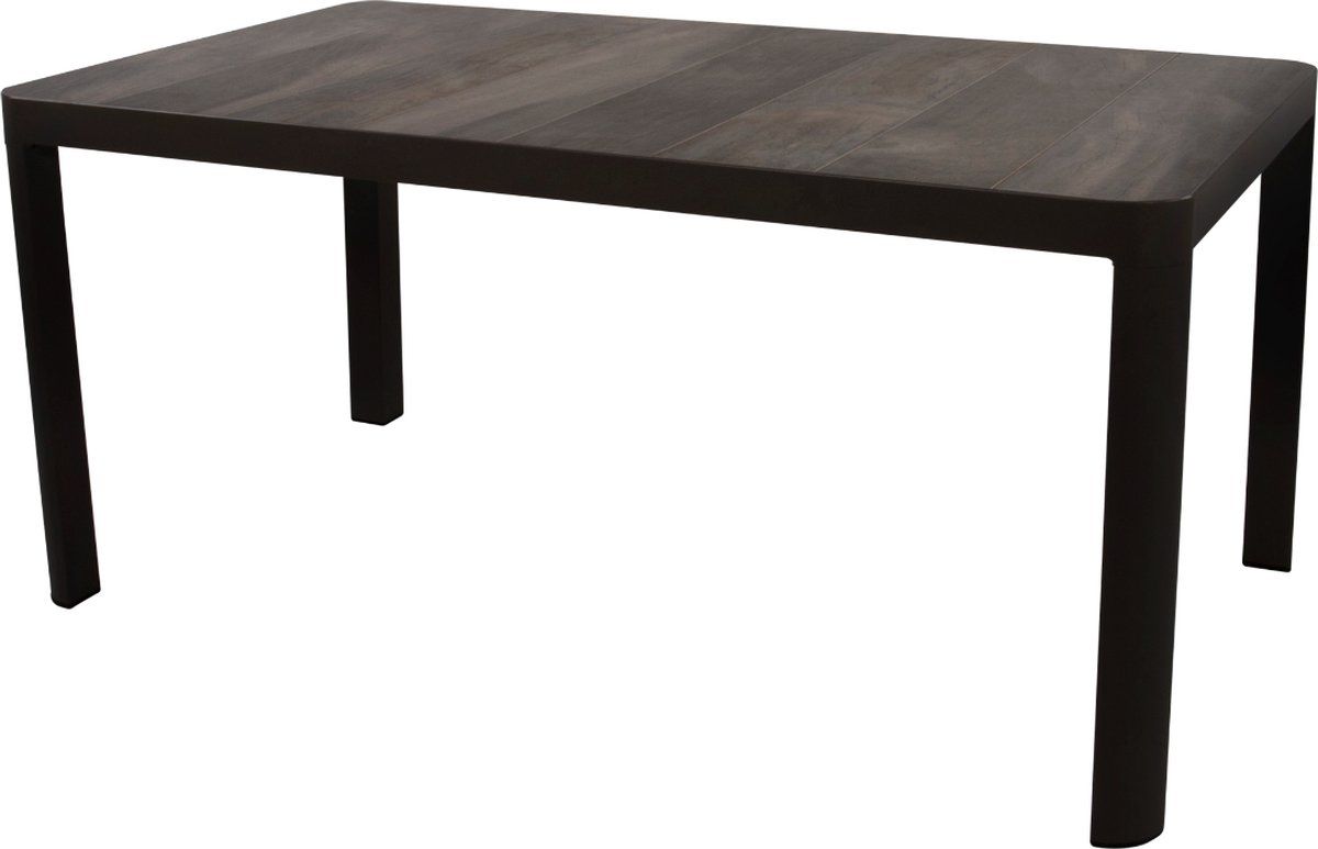 Les Tuintafel Castilla Nuance 160x90 Cm - Antraciet