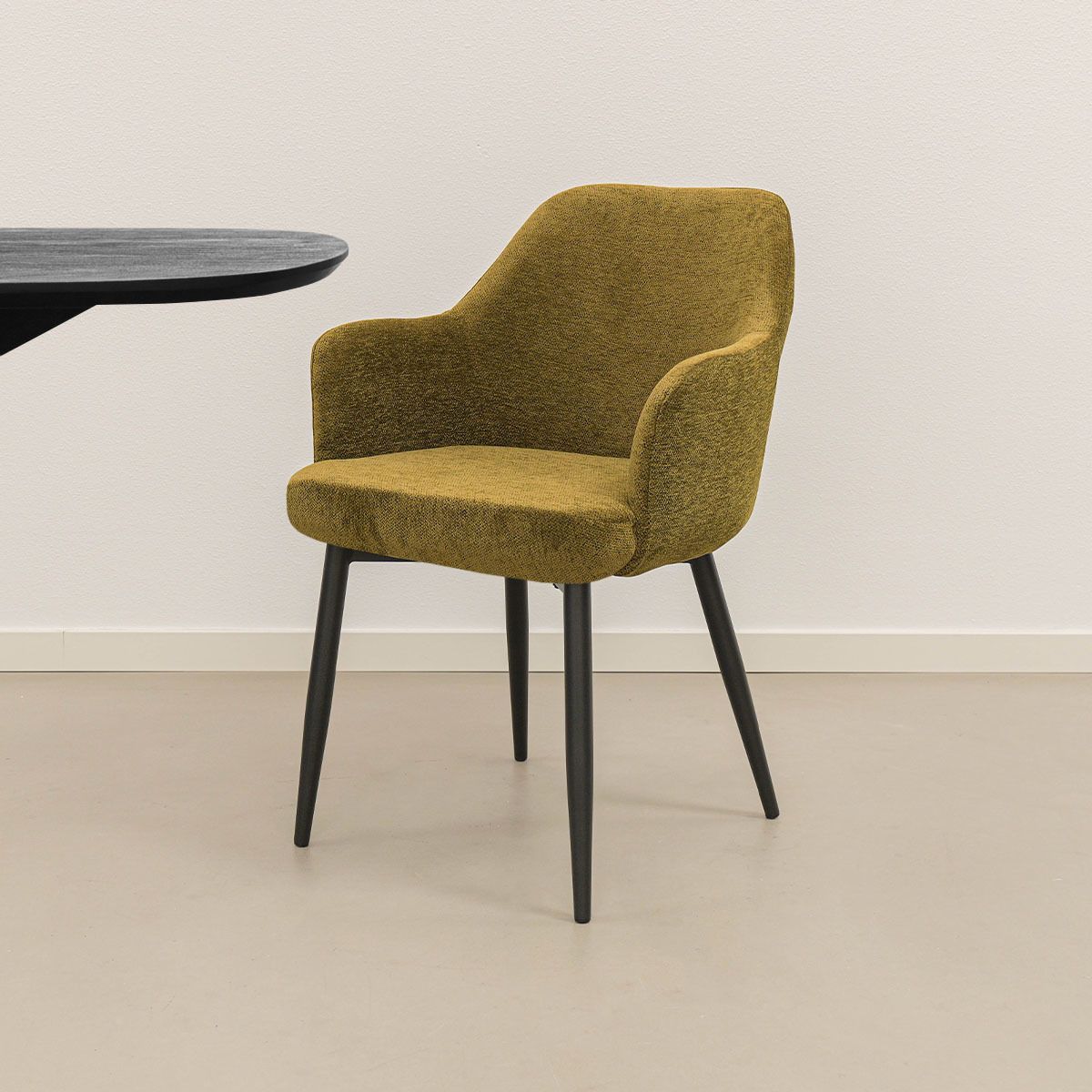 Kick Jodi - Eetkamerstoel - Strak Design En Comfortabel - Groen
