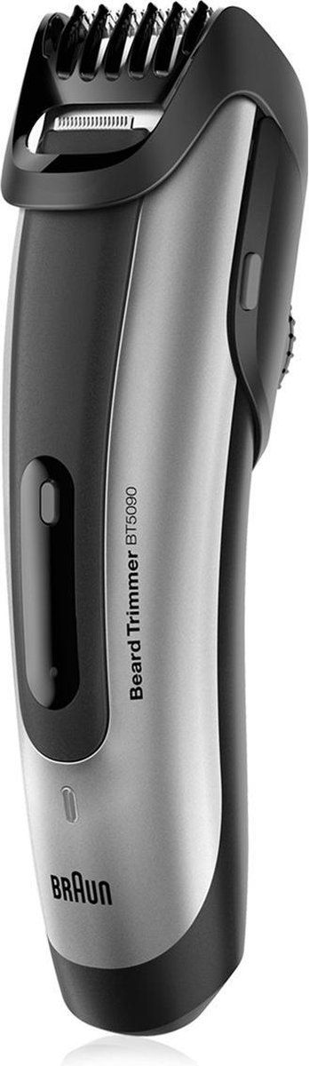 Braun BT5090 - Baardtrimmer - 25 lengte-instellingen - Zwart/Grijs