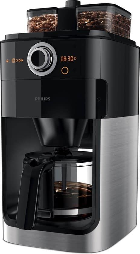 Philips Grind&Brew HD7769/00 - Koffiezetapparaat met geïntegreerde koffiemolen - Zwart